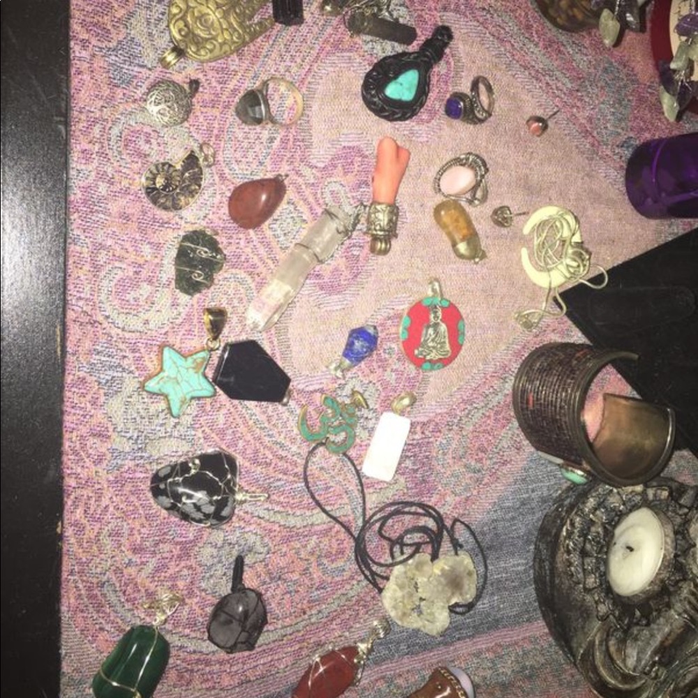 Crystals Jewelry Mindful Malas Pendants Bracelets